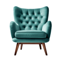 conception moderne fauteuil isolé sur blanche. illustration ai génératif png