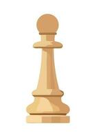 pawn chess piece icon isolated vector