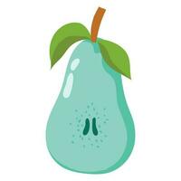 pear fruit isolated icon design vector