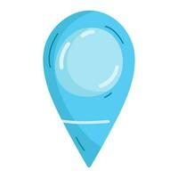 travel navigation pin icon isolated vector