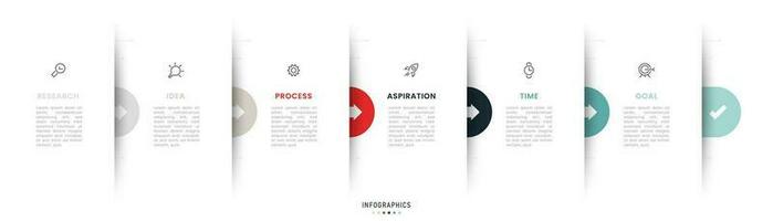 Vector Infographic label design template with icons and 6 options or steps. Can be used for process diagram, presentations, workflow layout, banner, flow chart, info graph.