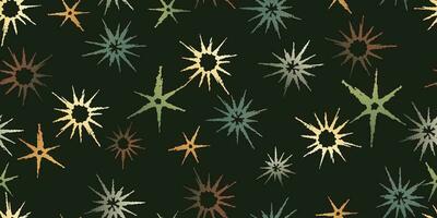 Background texture with stars seamless. Seamless background of painted stars. Vector illustration