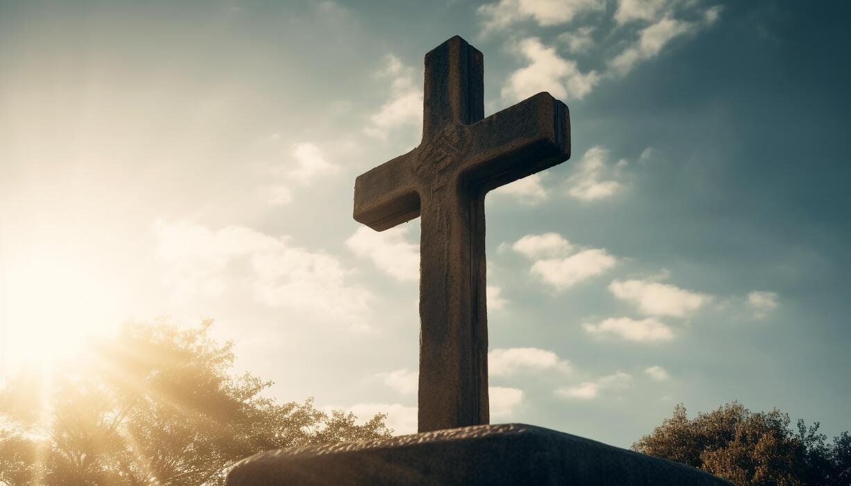 Funeral Cross Stock Photos, Images and Backgrounds for Free Download