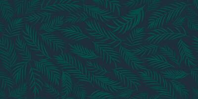 Luxury tropical exotic leaves or plant seamless pattern. luxury elegant nature design for summer background, fabric, print, cover, banner and invitation, Vector illustration EPS10