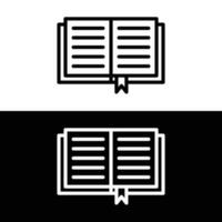 Book outline icon. linear style sign for mobile concept and web design. Open book simple line vector icon. Education symbol, logo illustration. Pixel perfect vector graphics