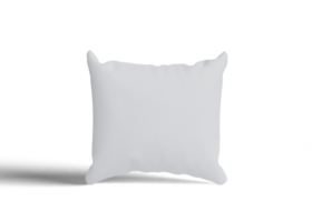 Square pillow mockup png