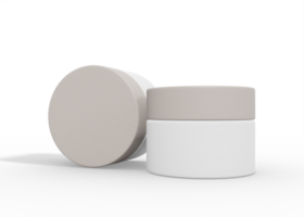 Cosmetic jar mockup png