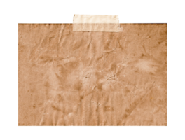 Old paper texture with adhesive png