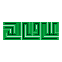 Ali wali ullah Imam Ali Calligraphy in green color png