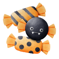 carino trucco o trattare Halloween caramelle png