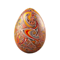 ai generato Pasqua uovo isolato png