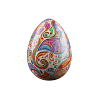 ai generated  Easter egg isolated png