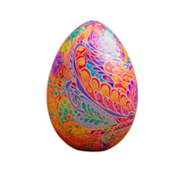 ai generiert Ostern Ei isoliert png