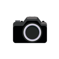 Compact digital photo camera isolated, photographic equipment png