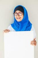 muslim female doctor's portrait photo