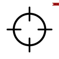 shoot glyph icon vector