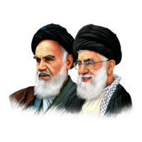 imam khomeini e khamenei png