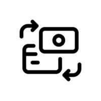 Simple Payment Method icon. The icon can be used for websites, print templates, presentation templates, illustrations, etc vector