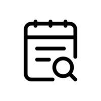 Simple Research icon. The icon can be used for websites, print templates, presentation templates, illustrations, etc vector