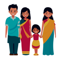 Happy family, parents, mom, dad and kid transparent background png