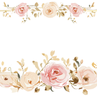 Blume Rand transparent Hintergrund png