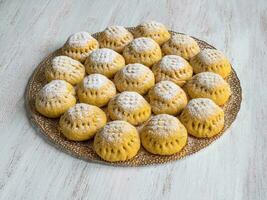 Arabic sweets, holiday cookies photo