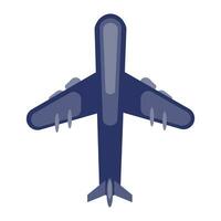 Plane icon. Airplane in flat style.  Editable. Vector illustration