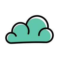 Cloud Icon Clip Art vector