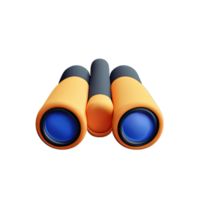 3d binocolo icona png