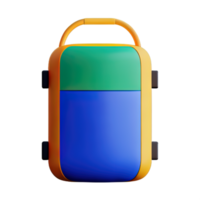 3d Borsa all'aperto campeggio png