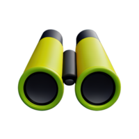 3d binocolo icona png