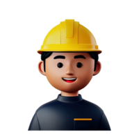 Engineer 3D Illustration png