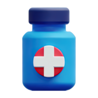 3d Medicine icon png