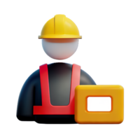 Engineer 3D Illustration png