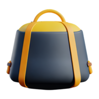 3d Tasche draussen Camping png