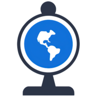 World globe icon png