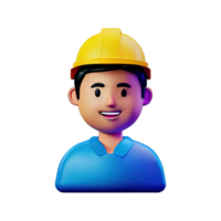 ingénieur 3d illustration png