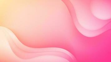 Abstract Gradient Pink liquid Wave Background vector