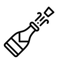 champagne line style icon, vector icon can be used for mobile, ui, web