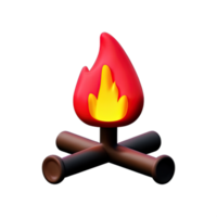 3d Lagerfeuer Symbol png