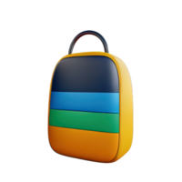 3d Tasche draussen Camping png