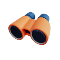 3d binocolo icona png