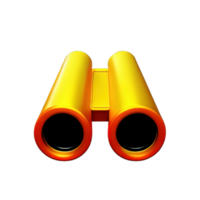 3d binocolo icona png