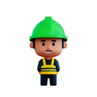 ingénieur 3d illustration png