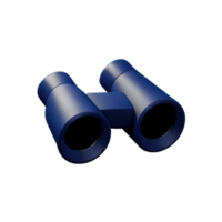 3d binocolo icona png