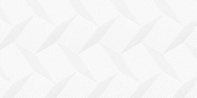 Abstract white and gray color background with rectangle, zigzag line pattern. Vector illustration.