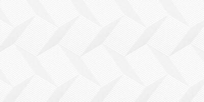 Abstract white and gray color background with rectangle, zigzag line pattern. Vector illustration.