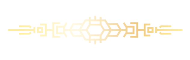 Linie Kunst Luxus golden Grenze. abstrakt golden elegant Text Teiler zum Ihre Design Projekte. png mit transparent Hintergrund