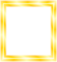 Abstract neon frame. Shining and glowing border. Copy space for your images, text, lettering, pictures, photos and designs. png