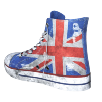 casual sapatos isolado 3d png